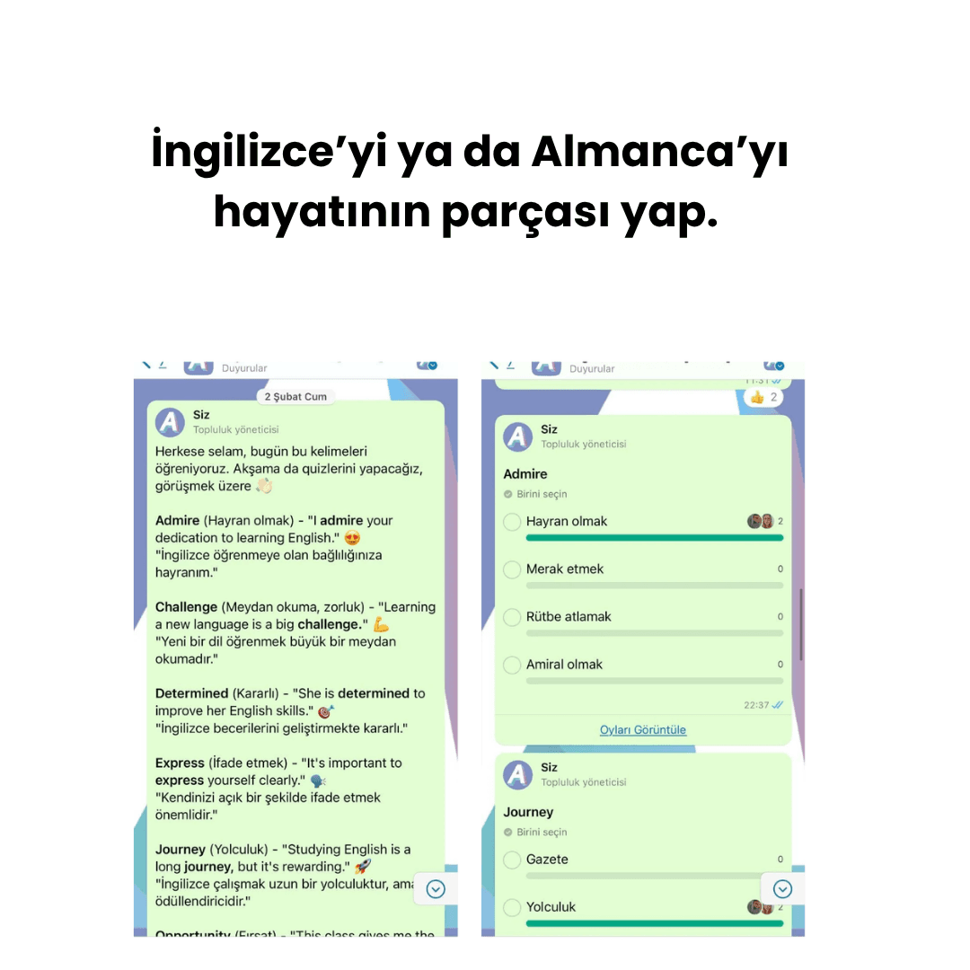 Cebimde okuma metni paylaşımı örneği