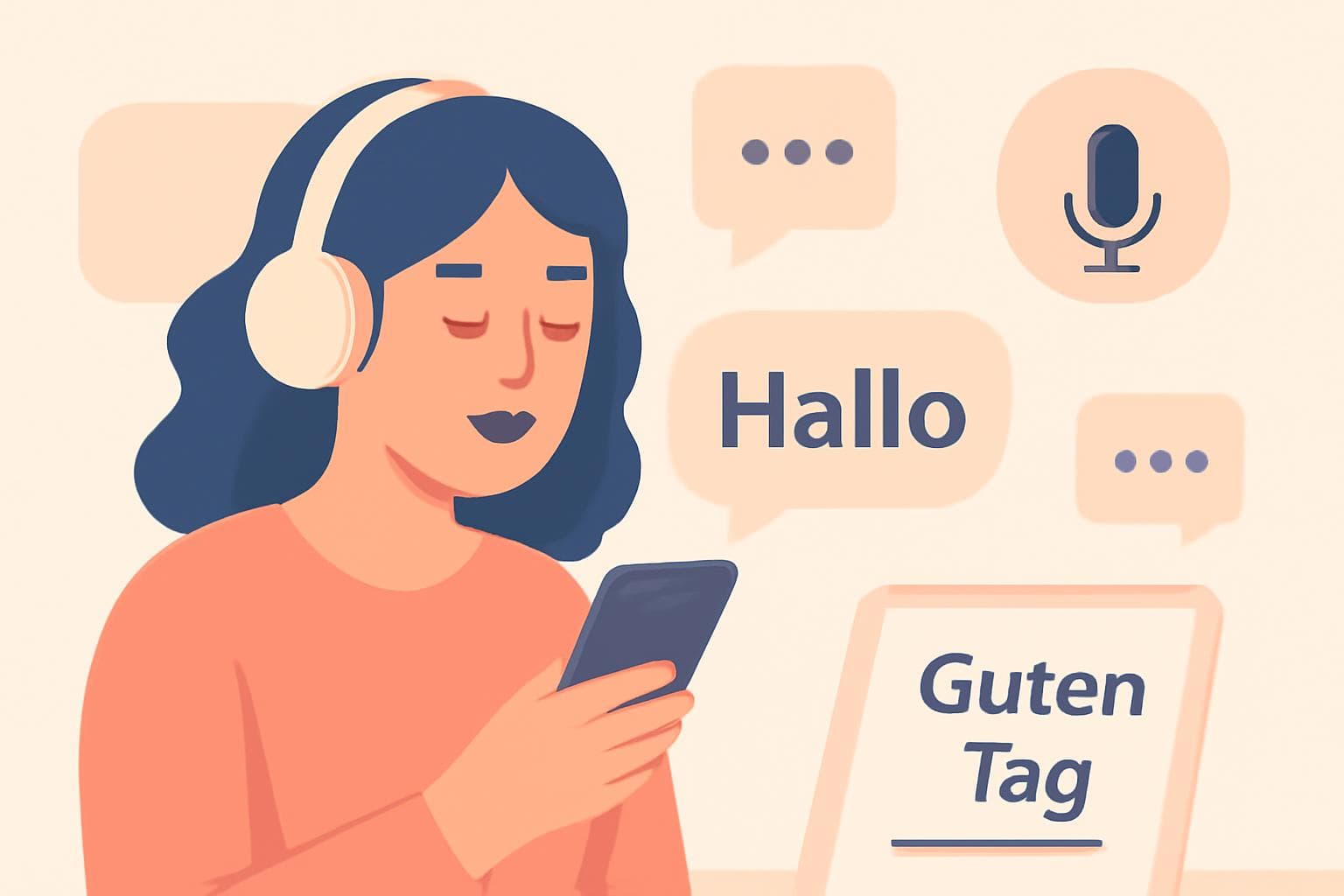 Almanca Günlük Konuşma Pratiği: WhatsApp ve Sesli Tekrarla Akıcılığa Ulaşmak
