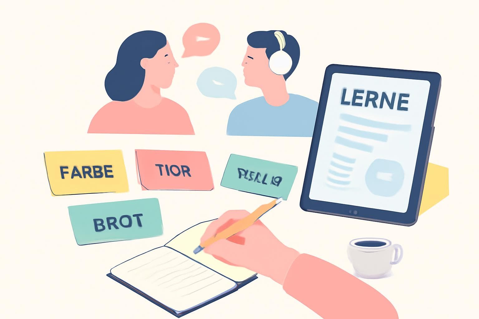 Yeni Başlayanlar İçin Almanca Kelimeler: Pratik Öğrenme Yöntemleri ve Güncel Liste