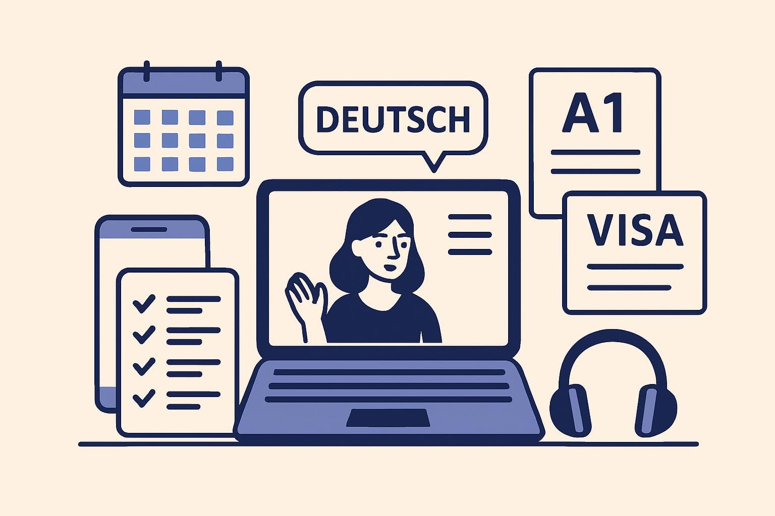 Aile Birleşimi İçin Online Almanca Kursu Nasıl Seçilir? Goethe A1 Sertifikası ve Pratik Rehber