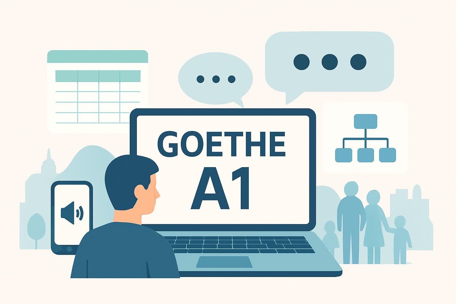 Aile Birleşimi İçin Online A1 Almanca Kursu: Goethe Hazırlık ve Uygulama Rehberi